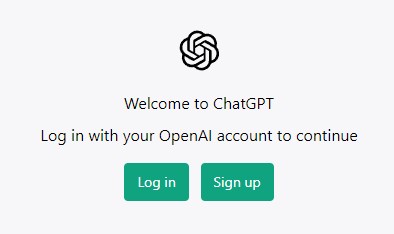 chatgpt signup